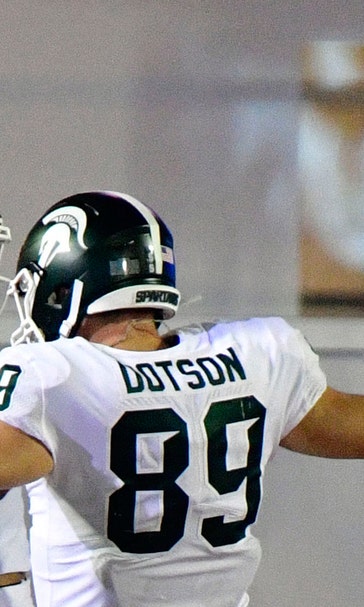 Michigan State gets tricky to hold off Indiana 35-21